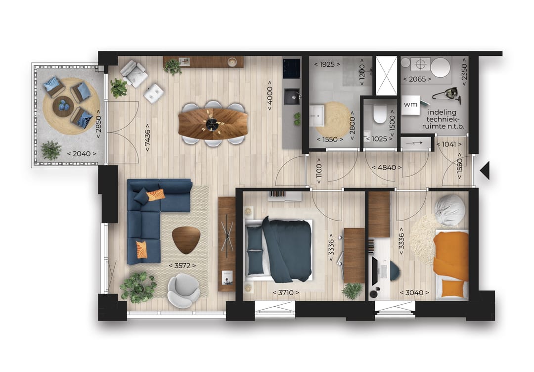 Foto 7 van URBN62 - Hoekapp. Ecozone (Bouwnr. 47)