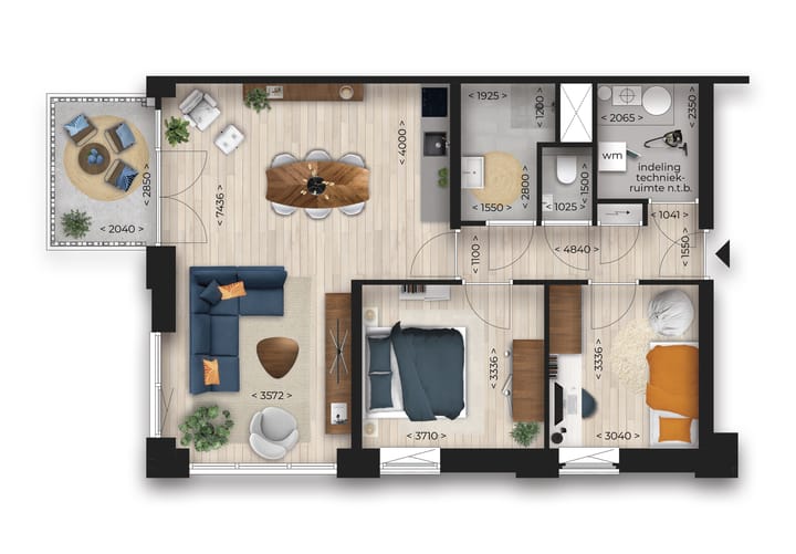 Foto 7 van URBN62 - Hoekapp. Ecozone (Bouwnr. 47)