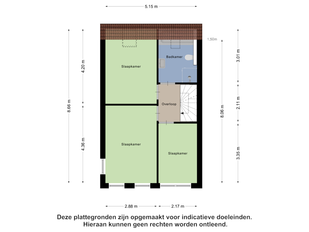 Bekijk plattegrond van Eerste Verdieping van Sabelmarter 17