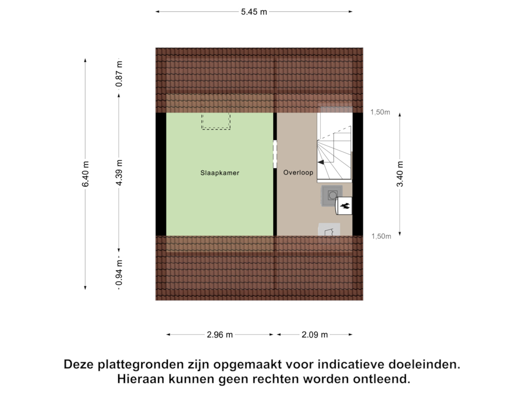 Bekijk plattegrond van Tweede Verdieping van Sabelmarter 17