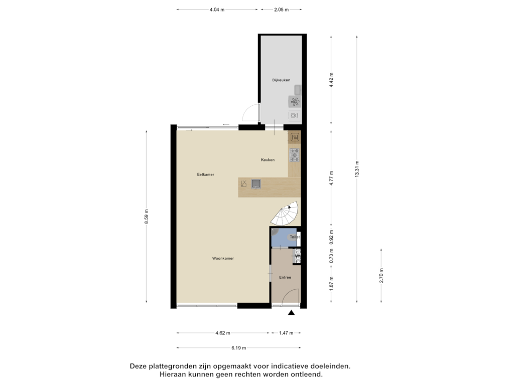 Bekijk plattegrond van Begane Grond van Sweelinck 110