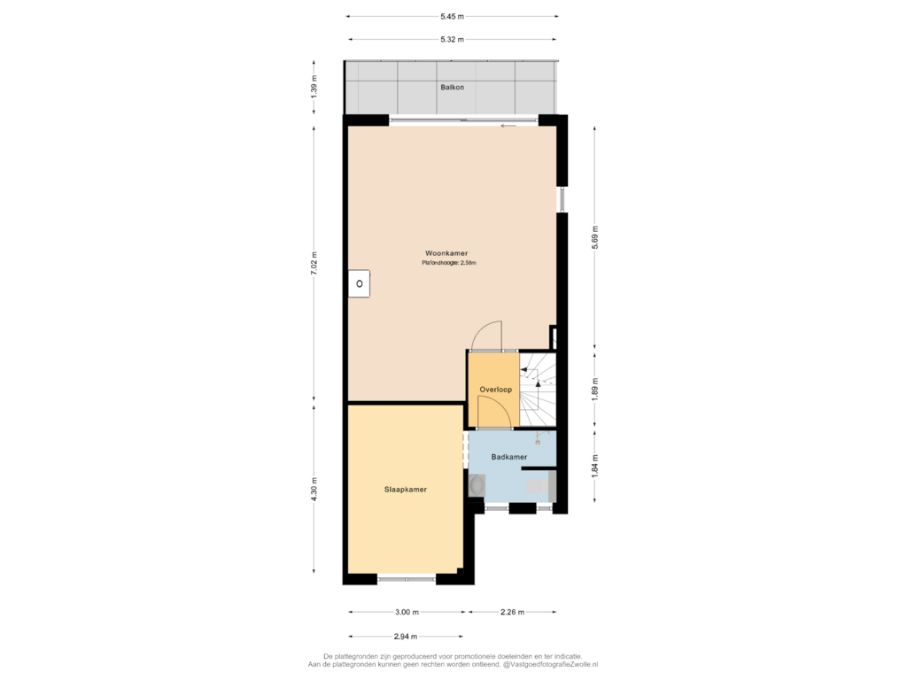 Bekijk plattegrond van 1e verdieping van Bredebeek 20