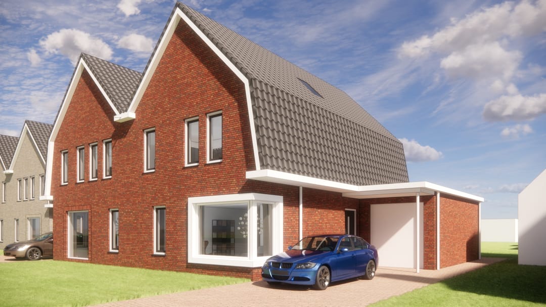 Photo 1 of 2-onder-1 kap (Bouwnr. 6)