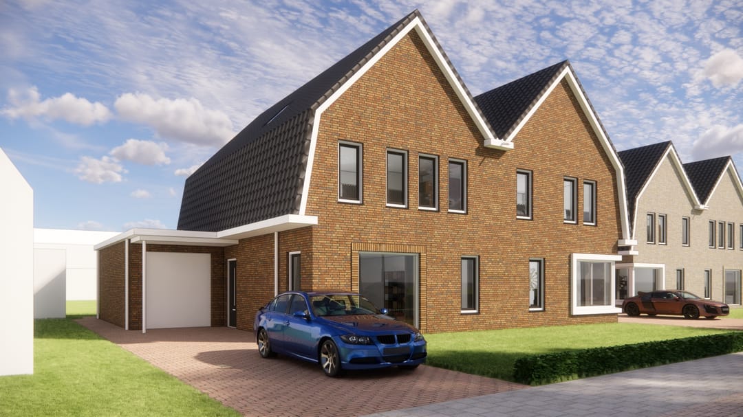 Photo 1 of 2-onder-1 kap (Bouwnr. 1)