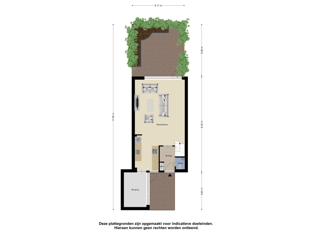 Bekijk plattegrond van Begane Grond_Tuin van Brigantijnstraat 32