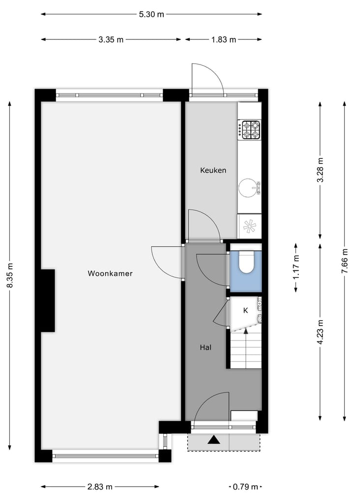 Foto 36 van Kalkoenstraat 33
