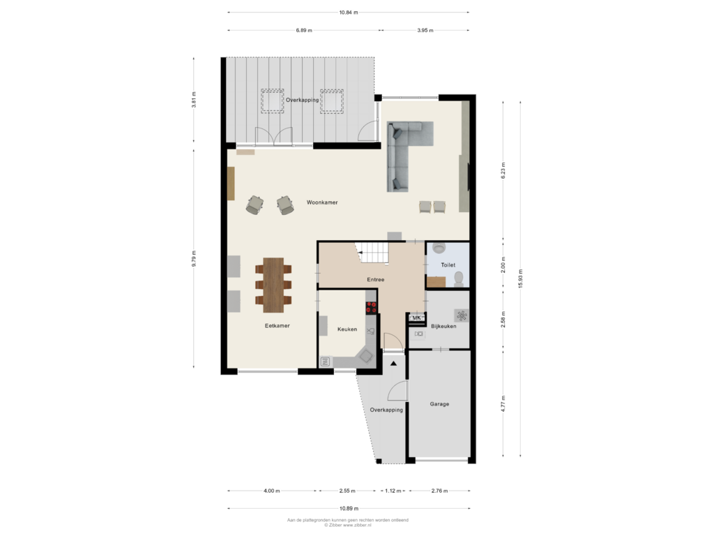 Bekijk plattegrond van Begane grond van Opaal 4