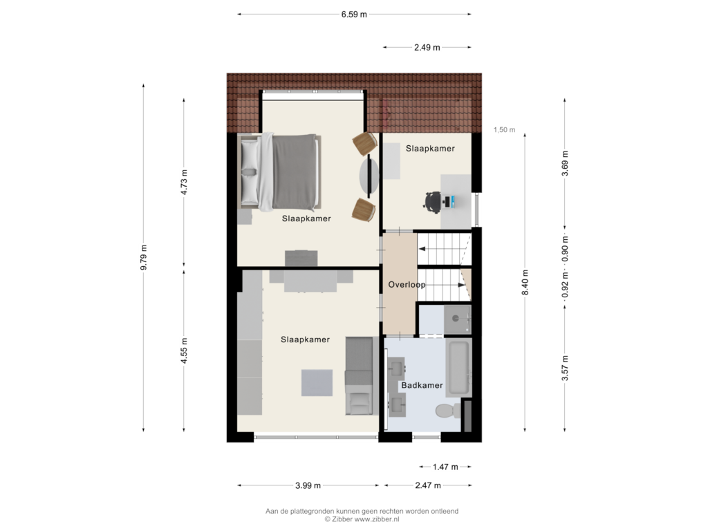 Bekijk plattegrond van Eerste Verdieping van Opaal 4