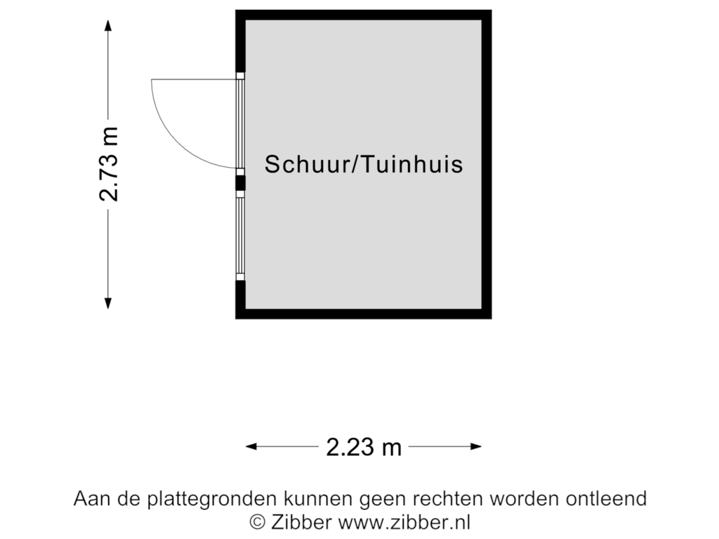 Bekijk plattegrond van Berging van Opaal 4