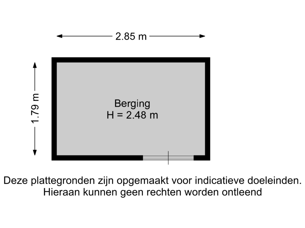 Bekijk plattegrond van Berging van Natuursteenlaan 39