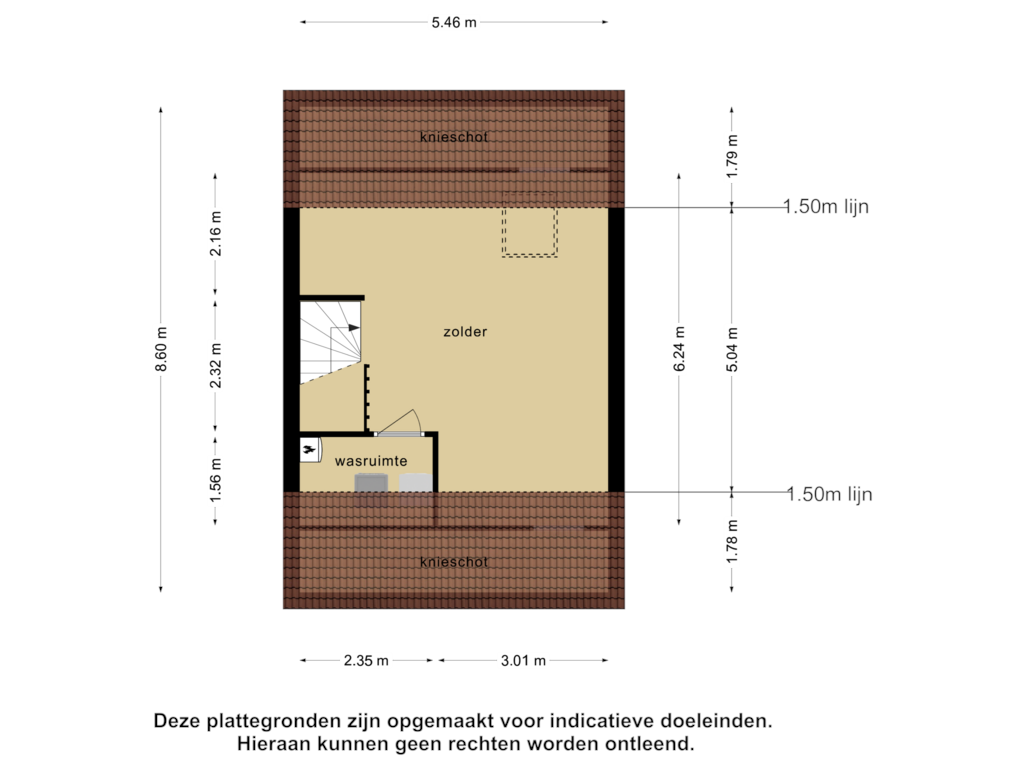 Bekijk plattegrond van 2e verdieping van Ansinghstraat 44