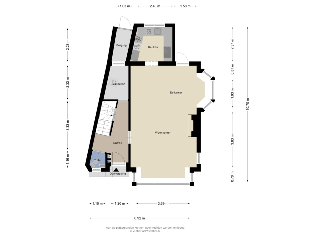 Bekijk plattegrond van Begane Grond van Sumatralaan 1-2