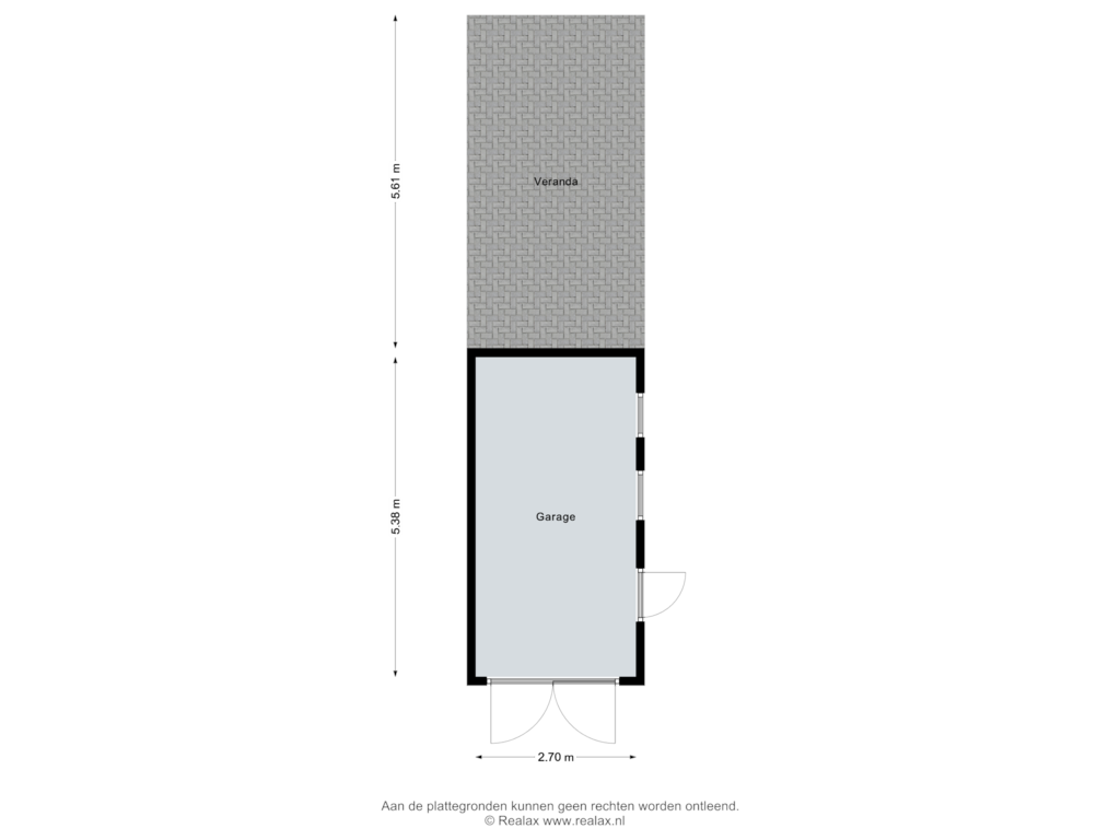 Bekijk plattegrond van Garage van Mr. van Sonstraat 11