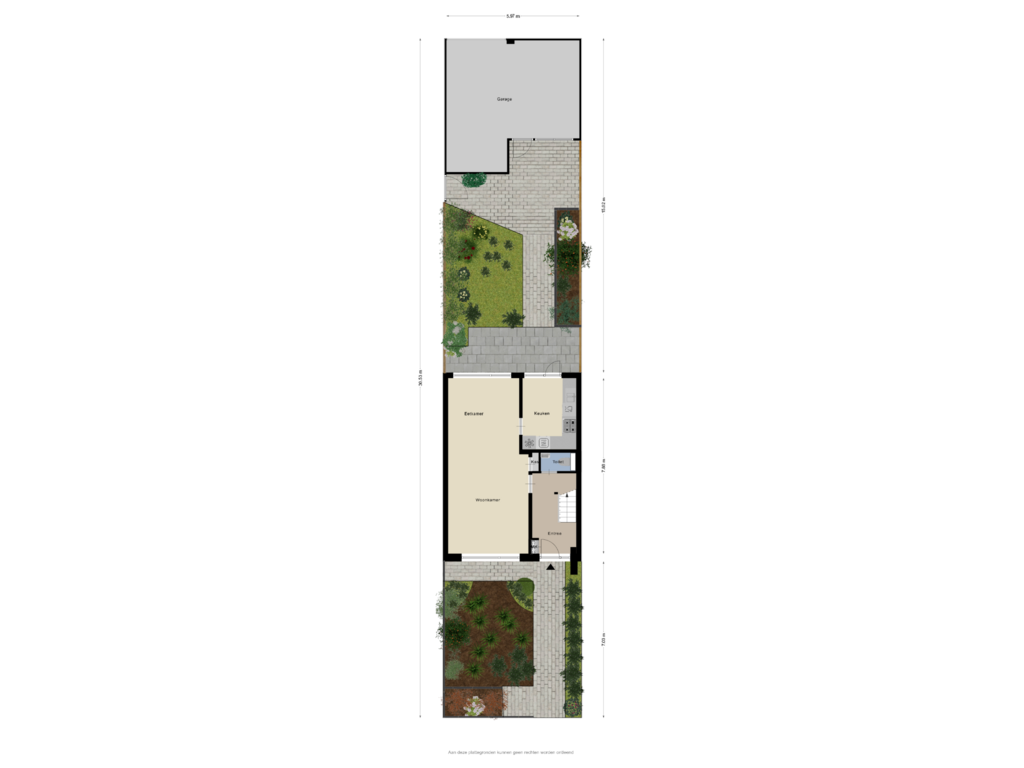 Bekijk plattegrond van Begane grond Tuin van Lijsterbesgaard 37