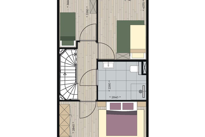 Bekijk foto 6 van Tussenwoningen (Bouwnr. 177)