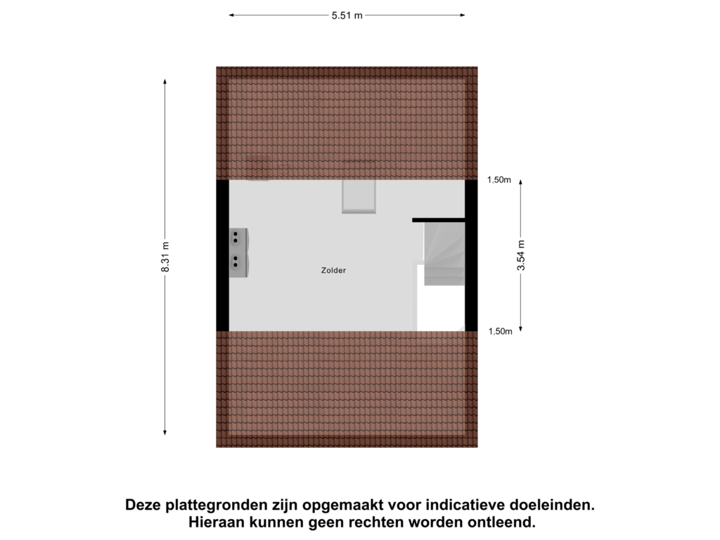 Bekijk plattegrond van Zolder van Bolderik 8