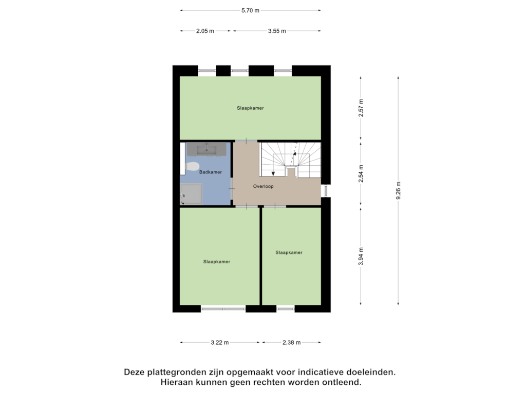 View floorplan of Eerste Verdieping of Hamelijnckhof 19