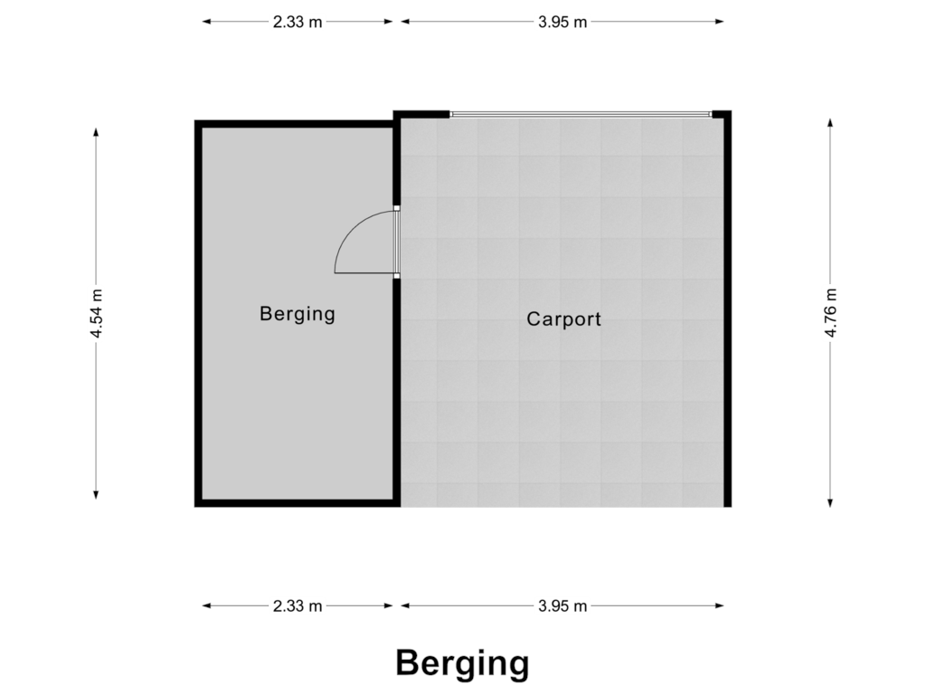 Bekijk plattegrond van Berging van Gentiaanhof 92