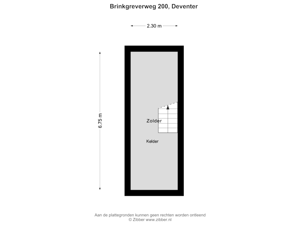 Bekijk plattegrond van Kelder van Brinkgreverweg 200