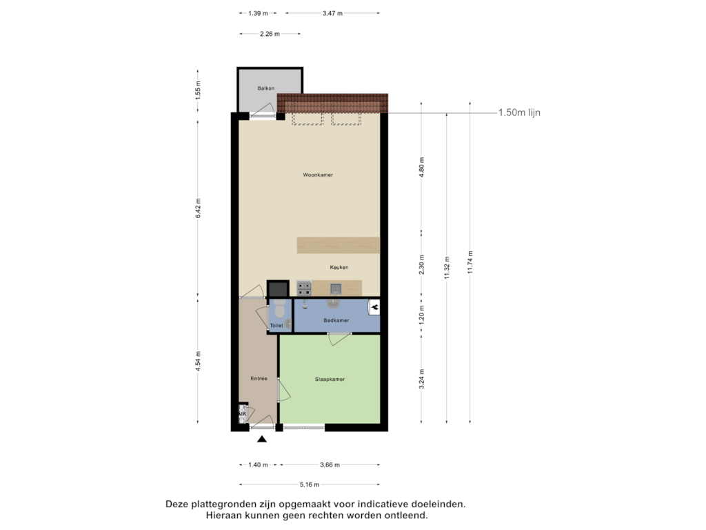 Bekijk plattegrond van Appartement van Paukenlaan 105