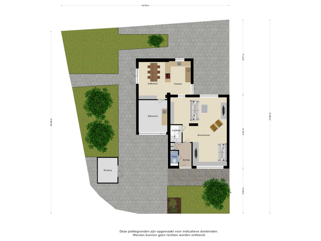 Bekijk plattegrond van Begane Grond Tuin van van Asschendorplaan 11