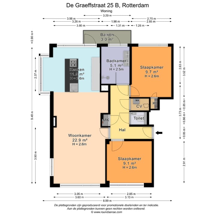 Foto 39 van De Graeffstraat 25-B