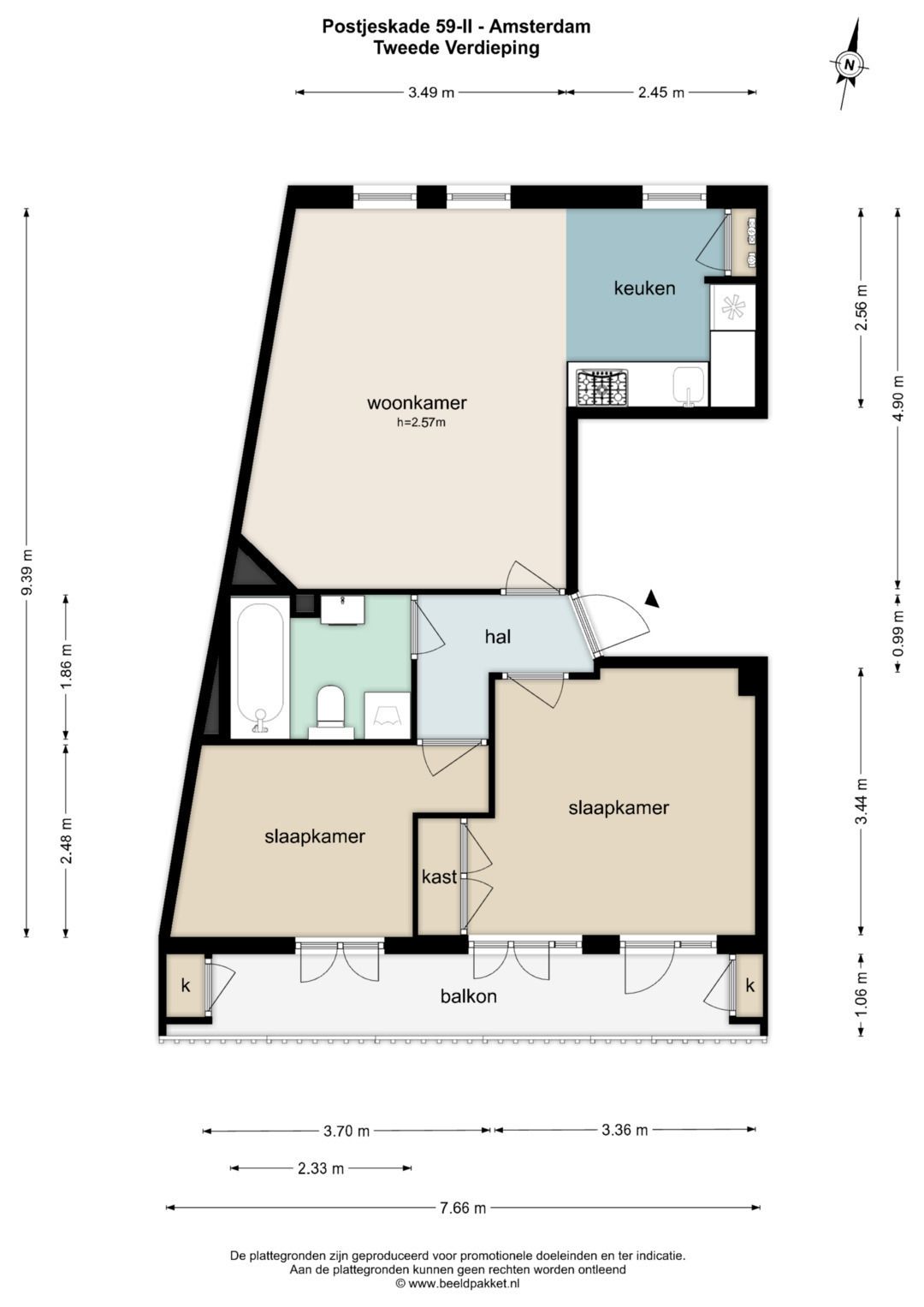 Foto 27 van Postjeskade 59-2
