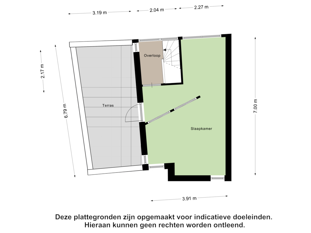 Bekijk plattegrond van Tweede Verdieping van Branco 16