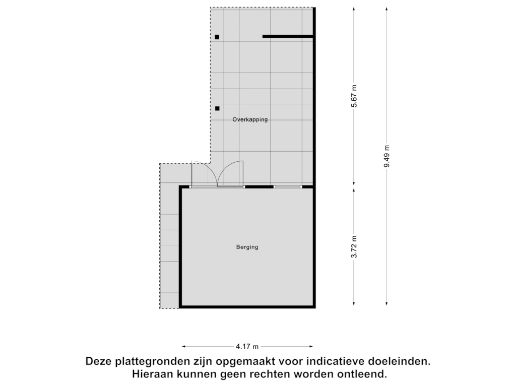 Bekijk plattegrond van Berging van Branco 16