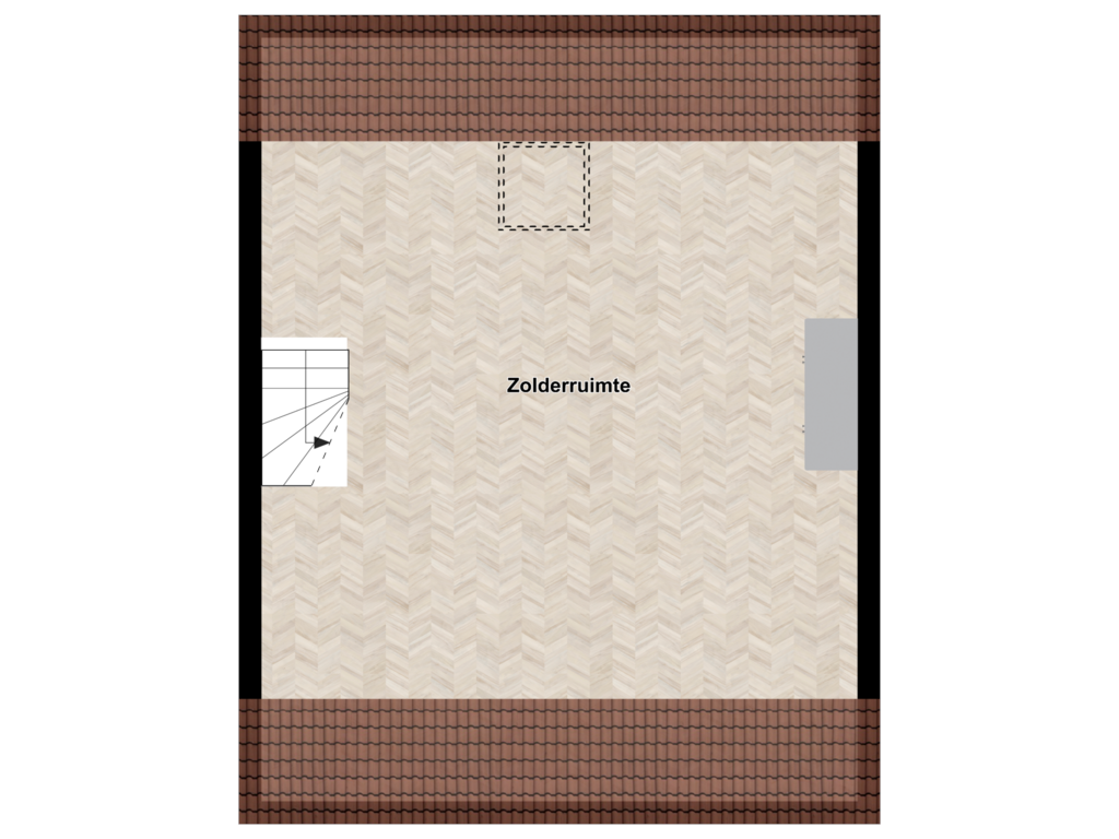 Bekijk plattegrond van Tweede verdieping van Dinkelstraat 19