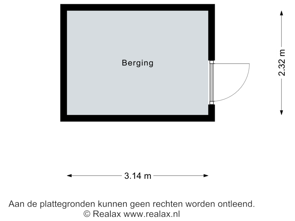 Bekijk plattegrond van Berging van Gouden Rijder 14