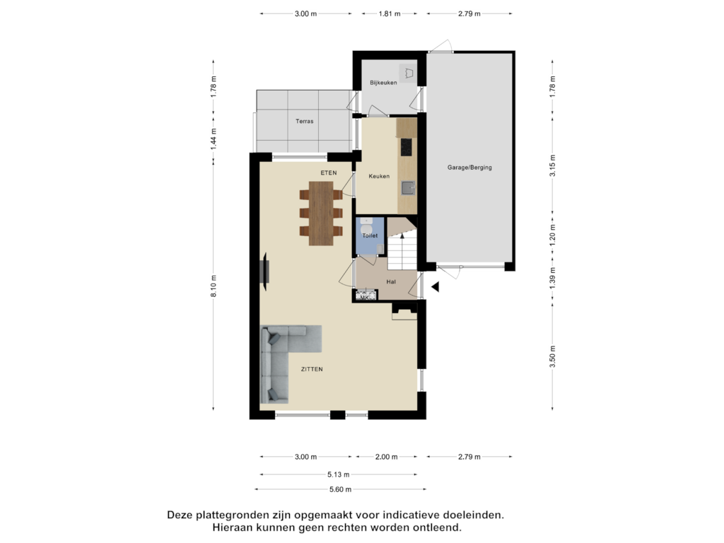 Bekijk plattegrond van Begane Grond van Anthony Edenlaan 25