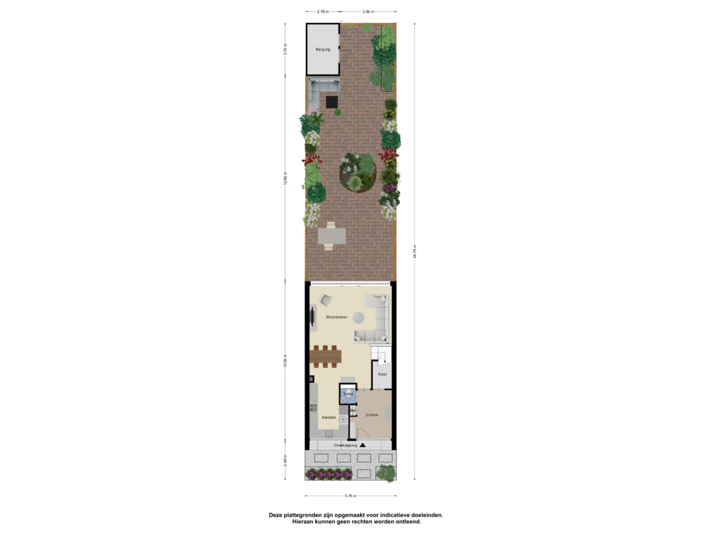 Bekijk plattegrond van Begane Grond_Tuin van Slakkenveen 336