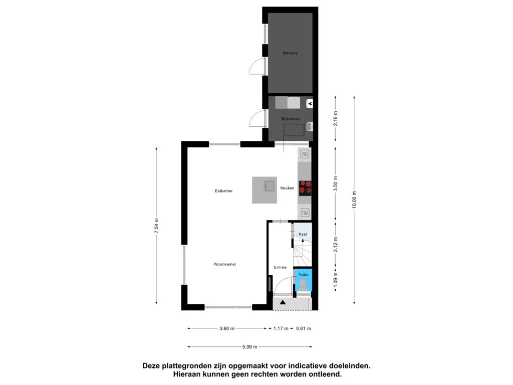 Bekijk plattegrond van Begane Grond van Zuidervaart 103