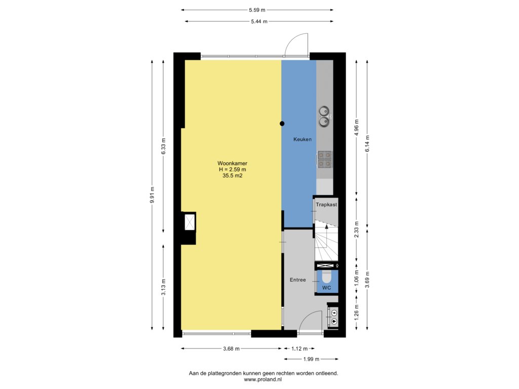 Bekijk plattegrond van Begane Grond van Gerberahof 2