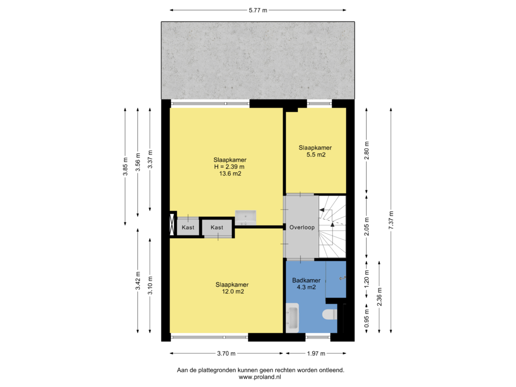 Bekijk plattegrond van 1e Verdieping van Gerberahof 2