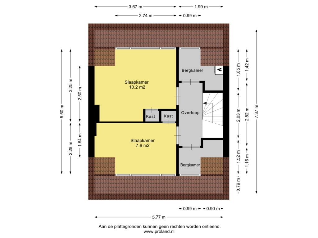 Bekijk plattegrond van 2e Verdieping van Gerberahof 2