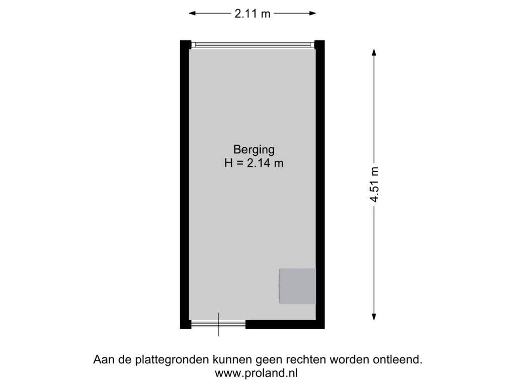 Bekijk plattegrond van Berging van Gerberahof 2