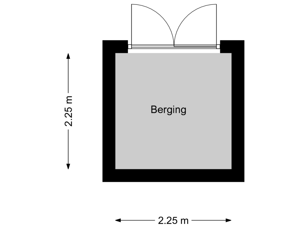 View floorplan of Floor 2 of Hoefijzer 32