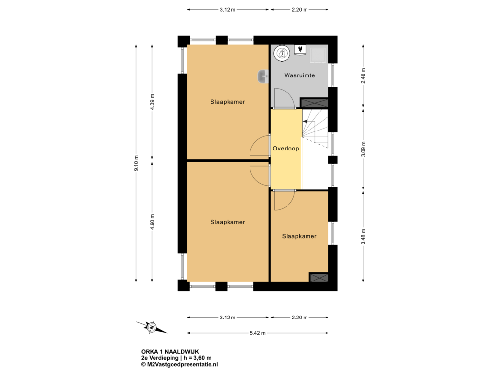 View floorplan of 2e Verdieping of Orka 1