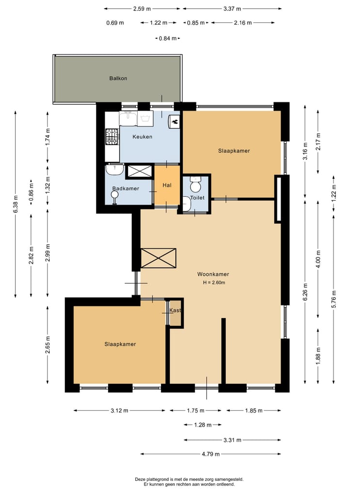 Photo 32 of Bernardus Gewinstraat 36-D