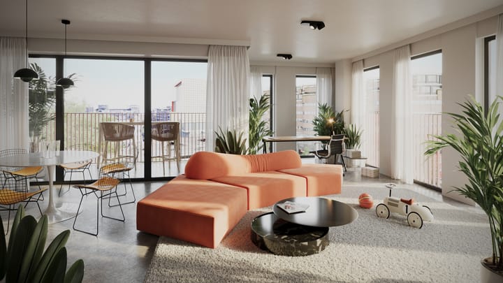 Photo 6 of Type H - 3 kamer appartement (Bouwnr. P10)