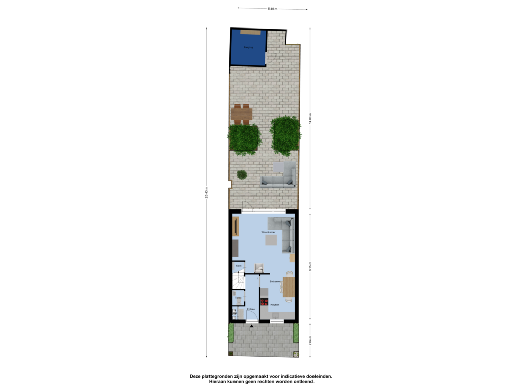 Bekijk plattegrond van Begane Grond-Tuin van Parkstee 15