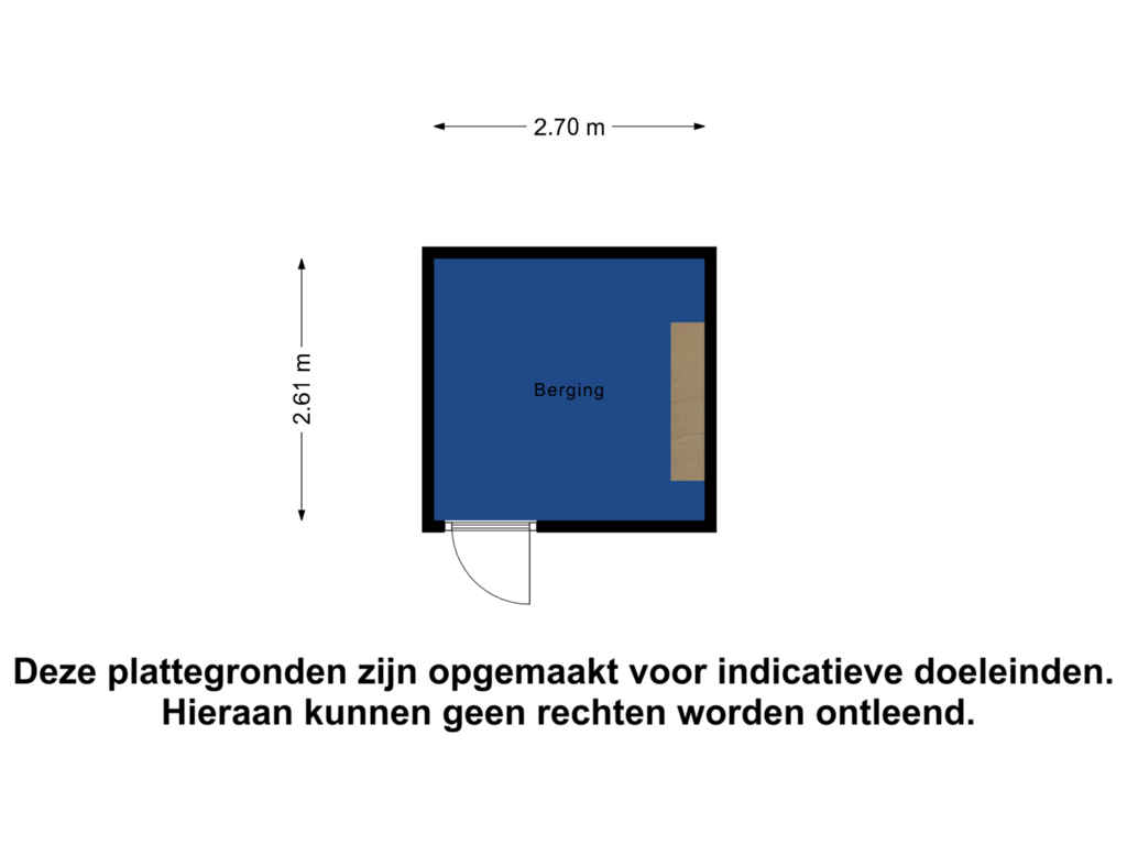 Bekijk plattegrond van Berging van Parkstee 15