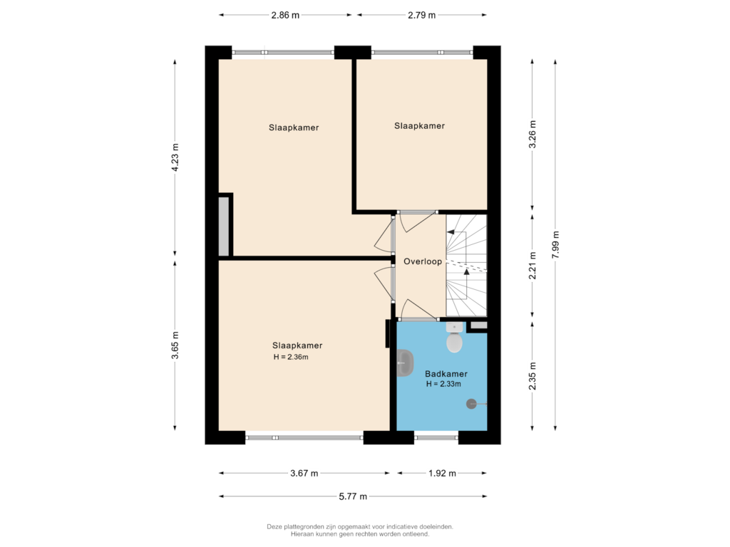 Bekijk plattegrond van Eerste verdieping van Martin Luther Kingstraat 1