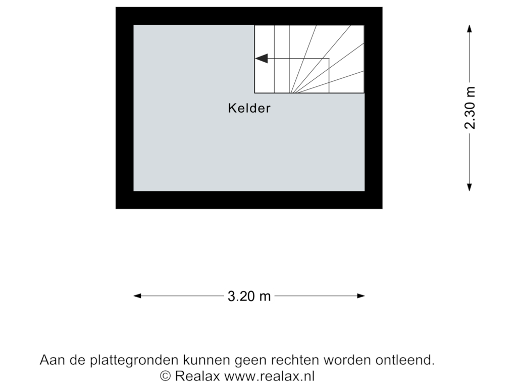 Bekijk plattegrond van Kelder van Anninksweg 62