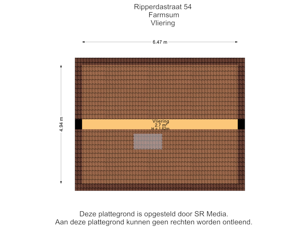 Bekijk plattegrond van Vliering van Ripperdastraat 54