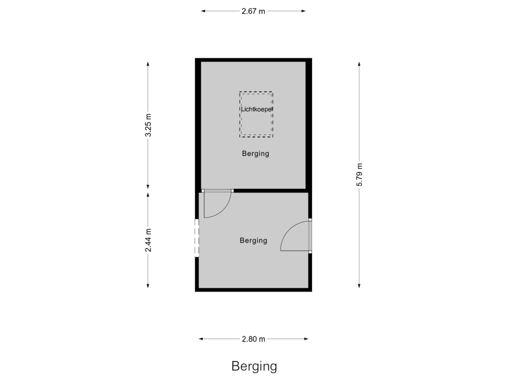 Bekijk plattegrond van Berging van Neptunus 45