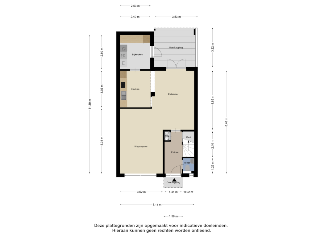 View floorplan of Begane Grond of Nieuwstraat 120