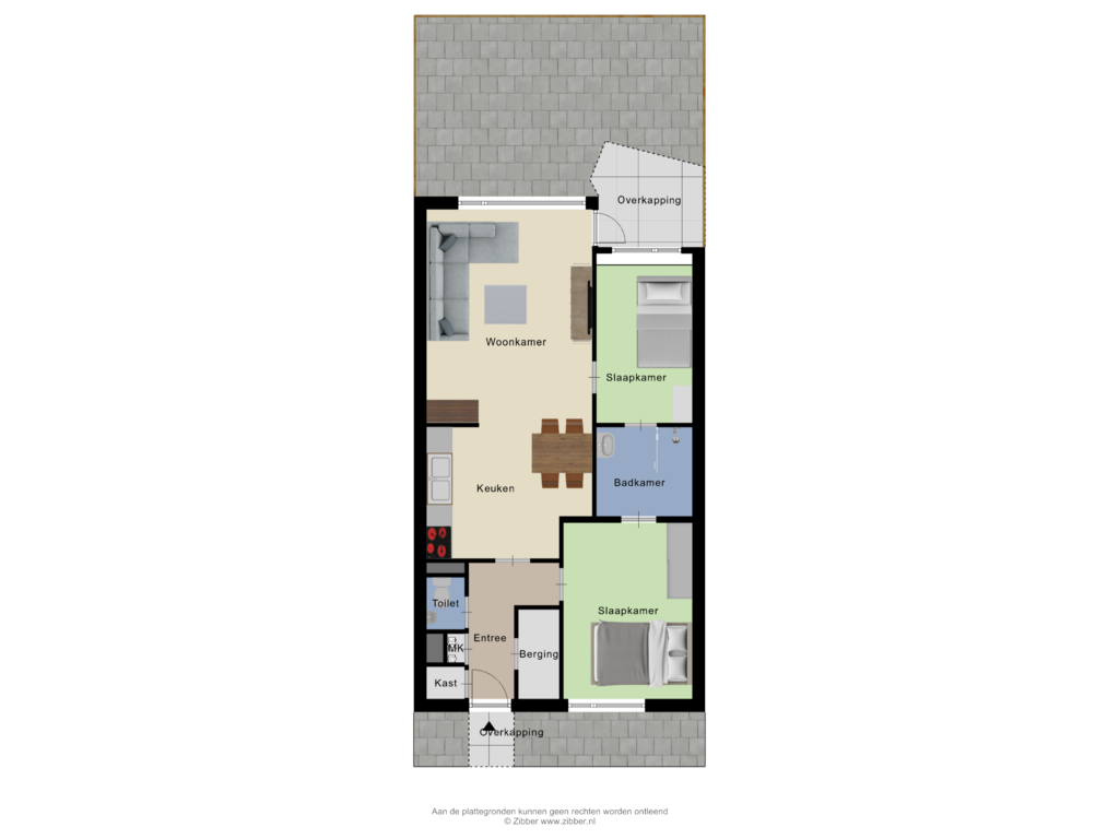 View floorplan of Begane Grond_Tuin of Oostburgwal 93